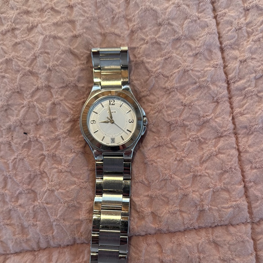 Coach Silver Women's Watch
